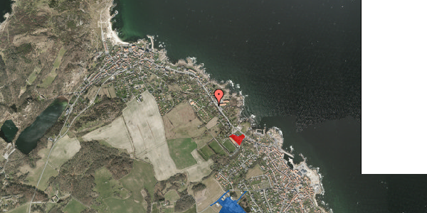 Jordforureningskort på Strandvejen 43A, 3770 Allinge