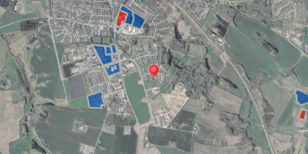 Jordforureningskort på Seglager 24, 8370 Hadsten