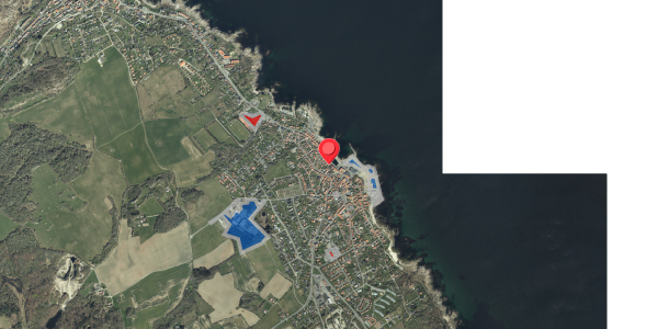 Jordforureningskort på Vinkelstræde 2, 3770 Allinge