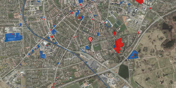 Jordforureningskort på Daliavej 21, 4200 Slagelse