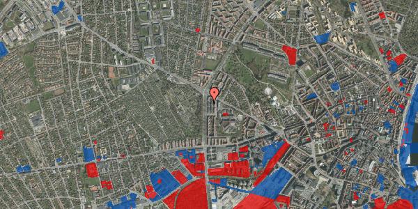 Jordforureningskort på Vestre Ringgade 80A, 1. tv, 8000 Aarhus C