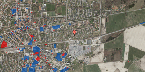 Jordforureningskort på Irisvej 3, 4100 Ringsted