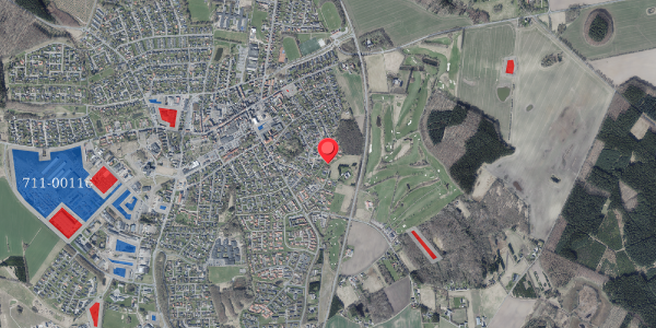 Jordforureningskort på Eriksminde 53, . , 8450 Hammel
