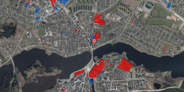 Jordforureningskort på Borgergade 8, 8600 Silkeborg