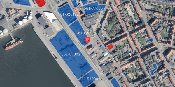 Jordforureningskort på Målerhusvej 2, 6700 Esbjerg
