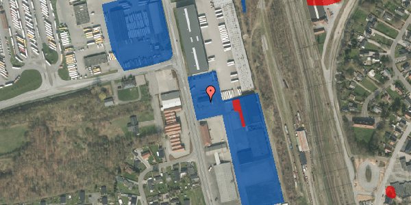 Jordforureningskort på Industrivej 10, 6330 Padborg