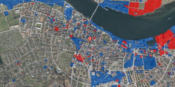 Jordforureningskort på Algade 57, 9000 Aalborg