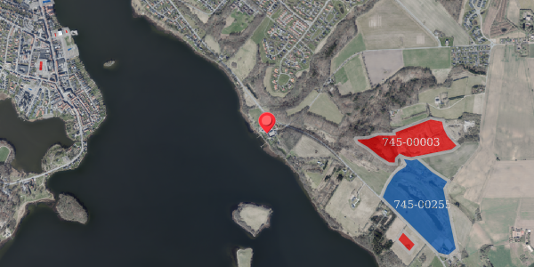 Jordforureningskort på Oddervej 80J, 8660 Skanderborg
