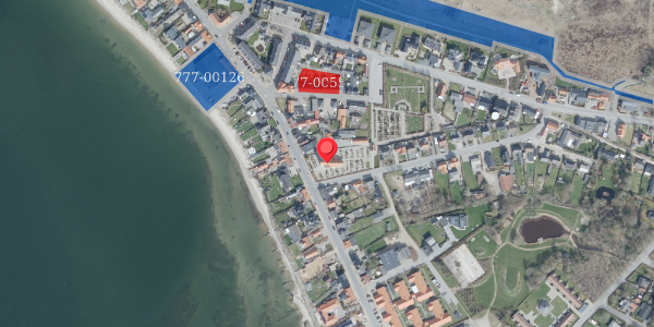 Jordforureningskort på Bredgade 23, 7870 Roslev