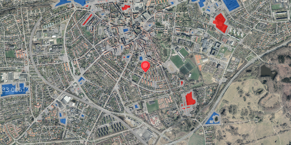Jordforureningskort på Priorgade 17, 4200 Slagelse