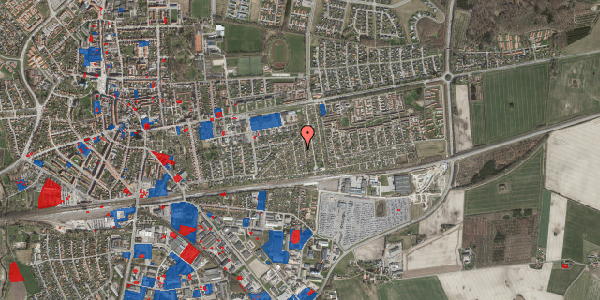 Jordforureningskort på Erantisvej 16, 4100 Ringsted