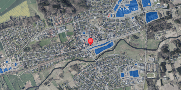 Jordforureningskort på Storegade 1, 8850 Bjerringbro