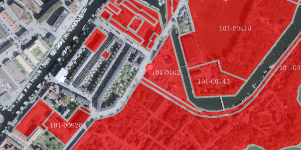 Jordforureningskort på Prinsessegade 74, 1422 København K