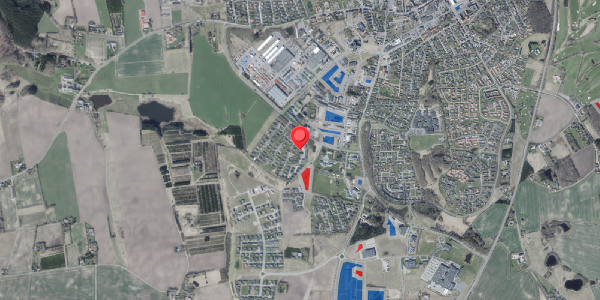 Jordforureningskort på Harebakken 29, 8450 Hammel