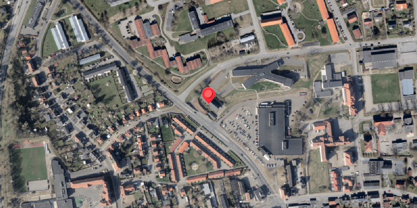 Oversvømmelsesrisiko fra vandløb på Bredgade 14, 6100 Haderslev