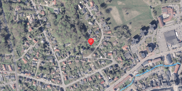 Oversvømmelsesrisiko fra vandløb på Alpevej 1B, 8300 Odder