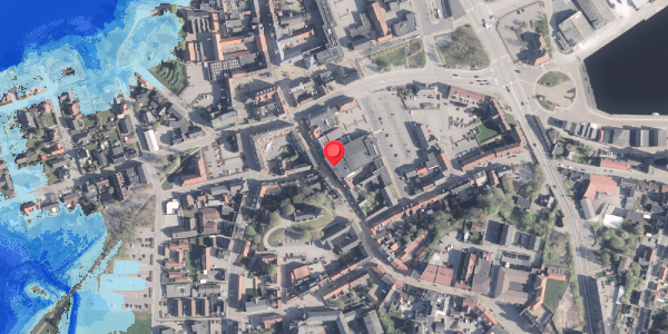 Oversvømmelsesrisiko fra vandløb på Adelgade 39, 9500 Hobro