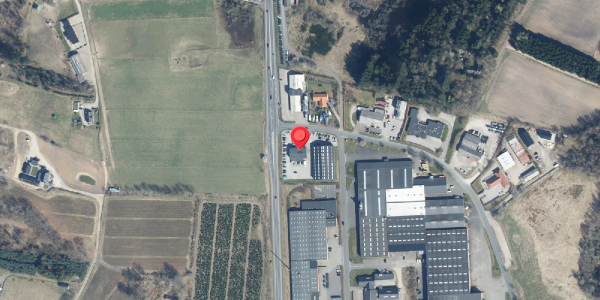 Oversvømmelsesrisiko fra vandløb på Industrivej 2, 8653 Them