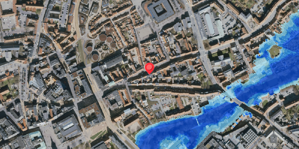Oversvømmelsesrisiko fra vandløb på Overgade 31, . , 5000 Odense C