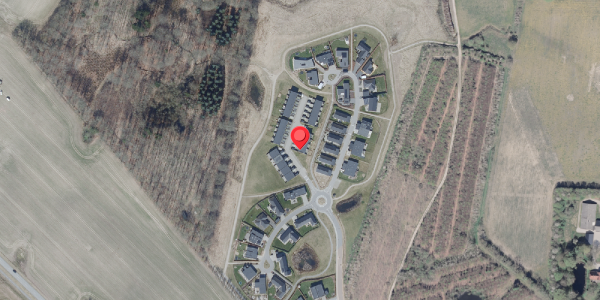 Oversvømmelsesrisiko fra vandløb på Fruering Skovmark 87, 8660 Skanderborg
