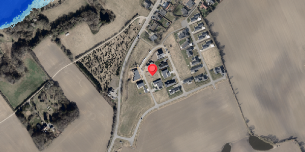 Oversvømmelsesrisiko fra vandløb på Erlevhøj 25, . , 6100 Haderslev
