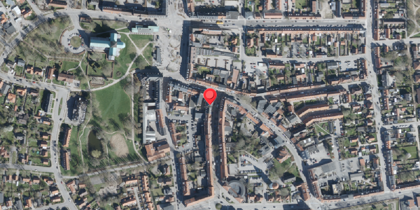 Oversvømmelsesrisiko fra vandløb på Tinggade 2A, 4100 Ringsted
