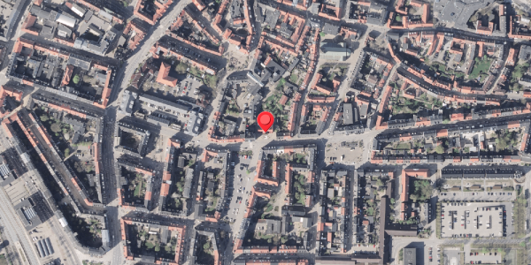 Oversvømmelsesrisiko fra vandløb på Danmarksgade 27B, . , 9000 Aalborg