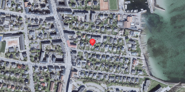 Oversvømmelsesrisiko fra vandløb på Marievej 7, 2900 Hellerup