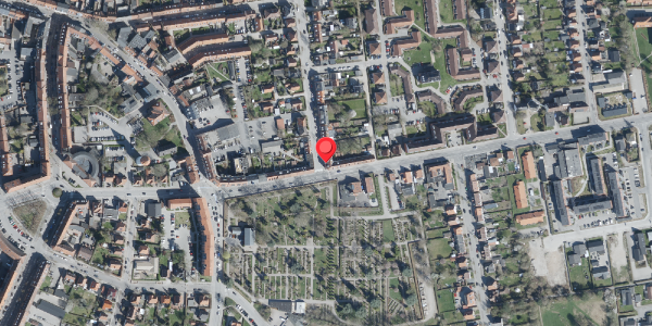 Oversvømmelsesrisiko fra vandløb på Dagmarsgade 81, 4100 Ringsted