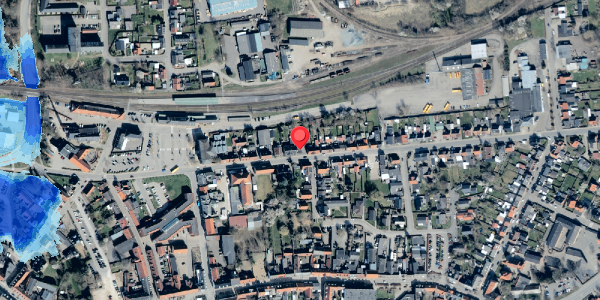 Oversvømmelsesrisiko fra vandløb på Museumsgade 15, 4930 Maribo