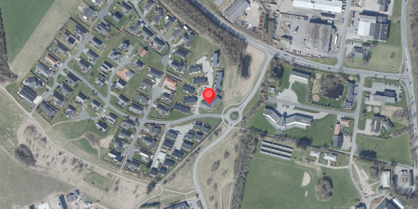 Oversvømmelsesrisiko fra vandløb på Harebakken 2, . 1, 8450 Hammel