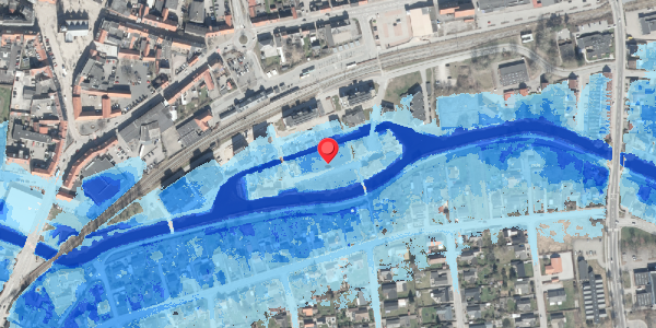 Oversvømmelsesrisiko fra vandløb på Åholmen 8, . , 8500 Grenaa