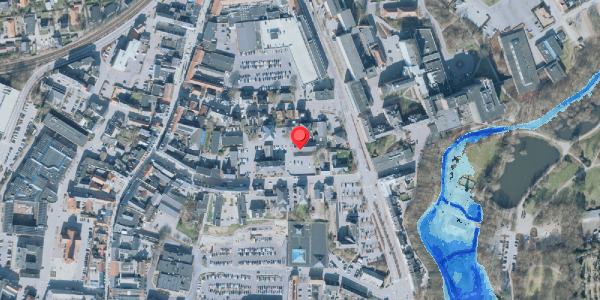 Oversvømmelsesrisiko fra vandløb på Danmarksgade 13, 7500 Holstebro