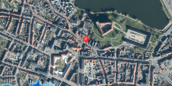 Oversvømmelsesrisiko fra vandløb på Adelgade 8, . , 6000 Kolding