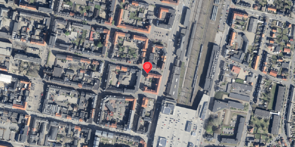 Oversvømmelsesrisiko fra vandløb på Danmarksgade 4, . , 6700 Esbjerg