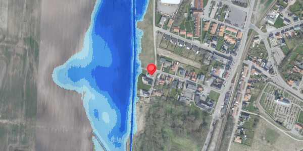 Oversvømmelsesrisiko fra vandløb på Voldgade 16A, 7700 Thisted