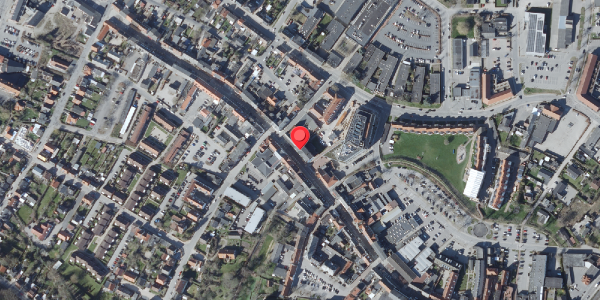 Oversvømmelsesrisiko fra vandløb på Algade 61, 4760 Vordingborg