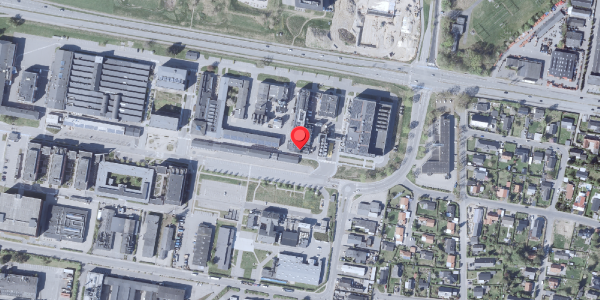 Oversvømmelsesrisiko fra vandløb på Industriparken 55, 2750 Ballerup