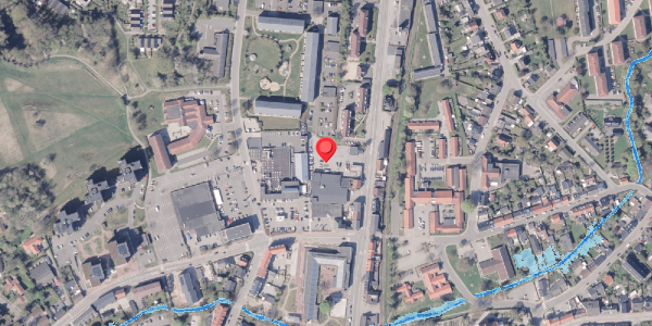 Oversvømmelsesrisiko fra vandløb på Rådhusgade 13E, 8300 Odder