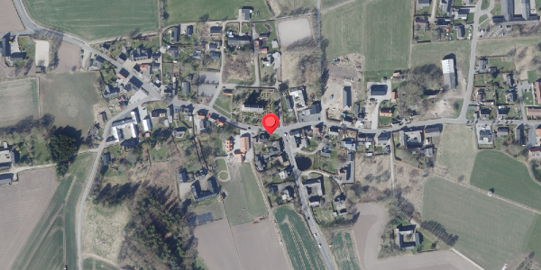 Oversvømmelsesrisiko fra vandløb på Borgergade 34, 8450 Hammel