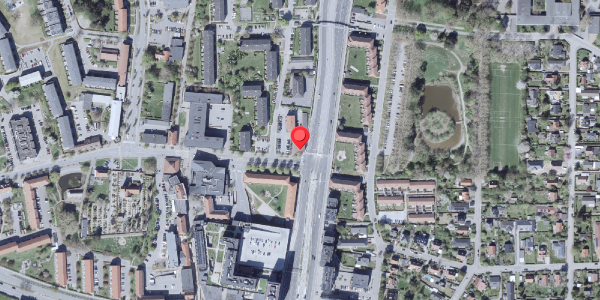 Oversvømmelsesrisiko fra vandløb på Herlev Bygade 2, . , 2730 Herlev