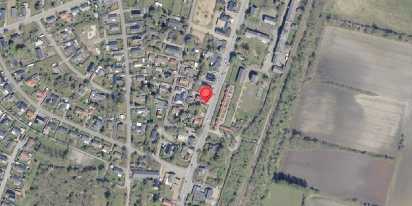 Oversvømmelsesrisiko fra vandløb på Ribevej 72, 6760 Ribe