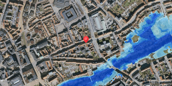 Oversvømmelsesrisiko fra vandløb på Overgade 49, . , 5000 Odense C