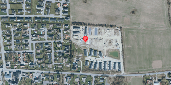 Oversvømmelsesrisiko fra vandløb på Rugmarken 29, 4690 Haslev