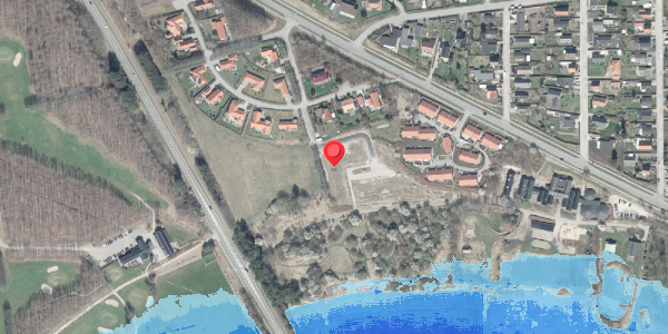 Oversvømmelsesrisiko fra vandløb på Udsigten 7F, 8500 Grenaa
