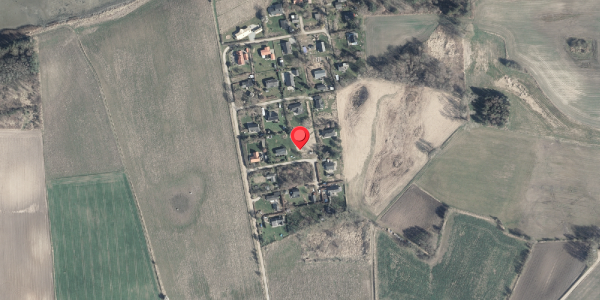 Oversvømmelsesrisiko fra vandløb på Rastestedet 20, 8420 Knebel