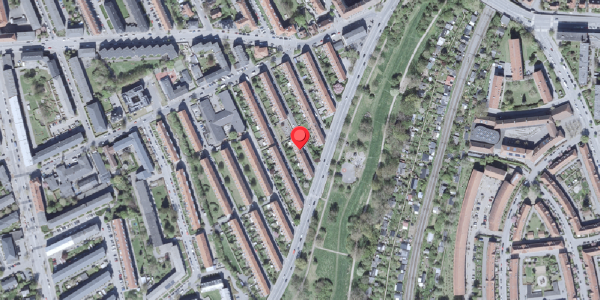 Oversvømmelsesrisiko fra vandløb på Arnestedet 7, st. th, 2720 Vanløse