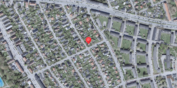 Oversvømmelsesrisiko fra vandløb på Borghaven 21, 2500 Valby
