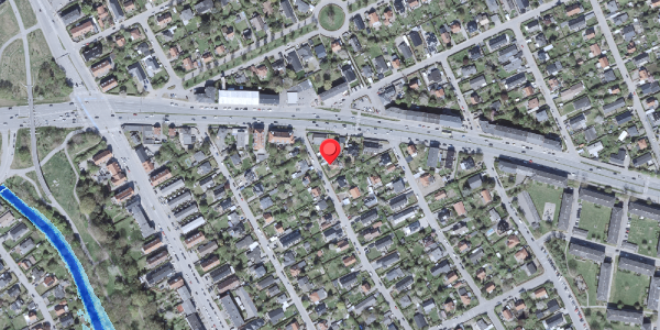Oversvømmelsesrisiko fra vandløb på Danhaven 3, . , 2500 Valby