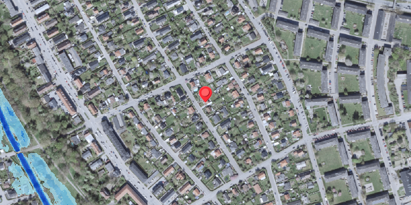 Oversvømmelsesrisiko fra vandløb på Danhaven 31, . , 2500 Valby